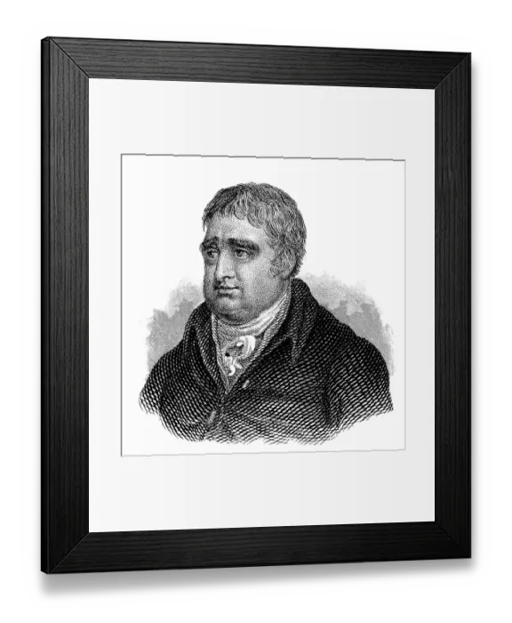Framed Print : Charles James Fox PC, 1749-1806