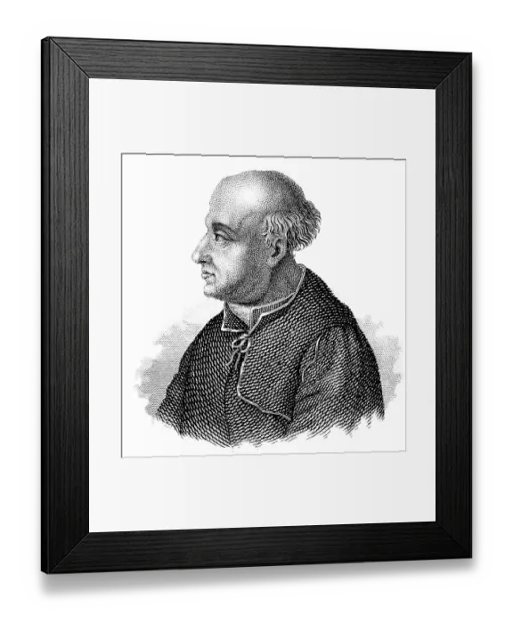 Framed Print : Philippus Theophrastus Aureolus Bombast von Hohenheim or Paracelsus