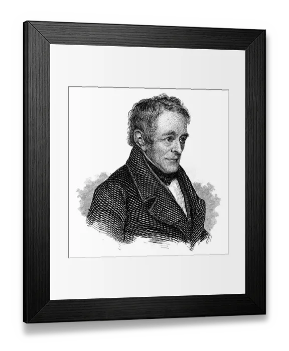 Framed Print : Georg Friedrich Treitschke, 1776-1842 Framed Print : Georg Friedrich Treitschke, 1776-1842