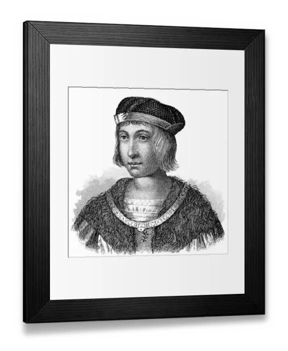 Framed Print : Louis IX or Saint Louis, 1214-1270 Framed Print : Louis IX or Saint Louis, 1214-1270