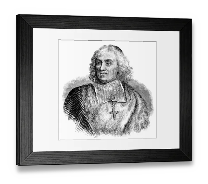 Framed Print : Jacques Benigne Bossuet, 1627 - 1704 Framed Print : Jacques Benigne Bossuet, 1627 - 1704