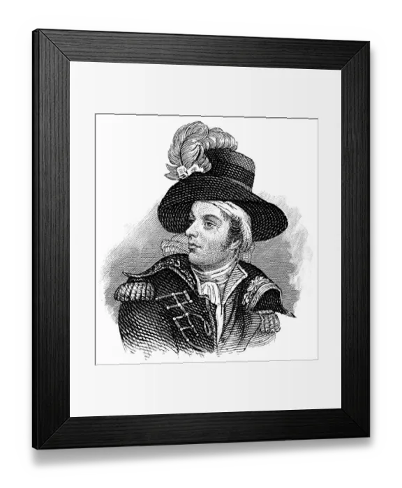 Framed Print : Francois Athanase de Charette de la Contrie