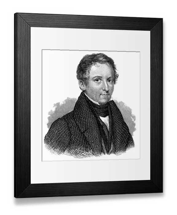 Framed Print : Vincenz Priessnitz, or Priessnitz