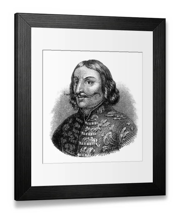 Framed Print : John Hunyadi, 1387 - 1456, a leading Hungarian military and political figure Framed Print : John Hunyadi, 1387 - 1456, a leading Hungarian military and political figure
