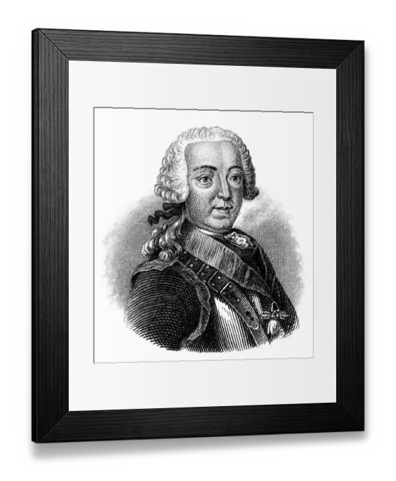 Framed Print : Leopold Joseph Graf von Daun, Prince of Thiano