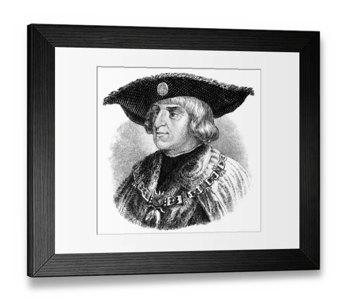 Framed Print : Maximilian I von Habsburg, known as the last knight Framed Print : Maximilian I von Habsburg, known as the last knight