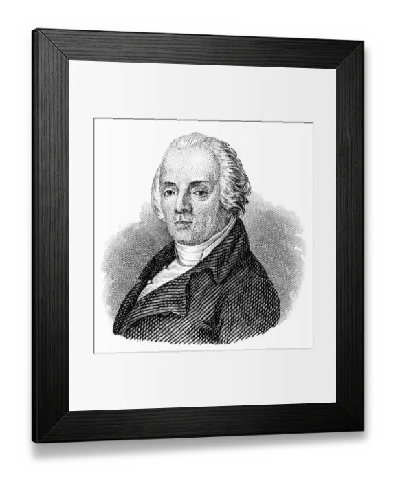Framed Print : Johann Peter Frank, 1745- 1821 Framed Print : Johann Peter Frank, 1745- 1821