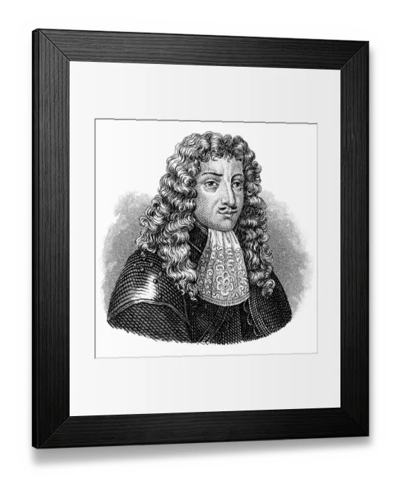 Framed Print : Count Ernst Ruediger von Starhemberg
