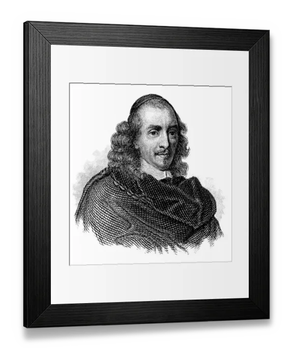Framed Print : Pierre Corneille, 1606 - 1684, a French author and dramatist of the Baroque