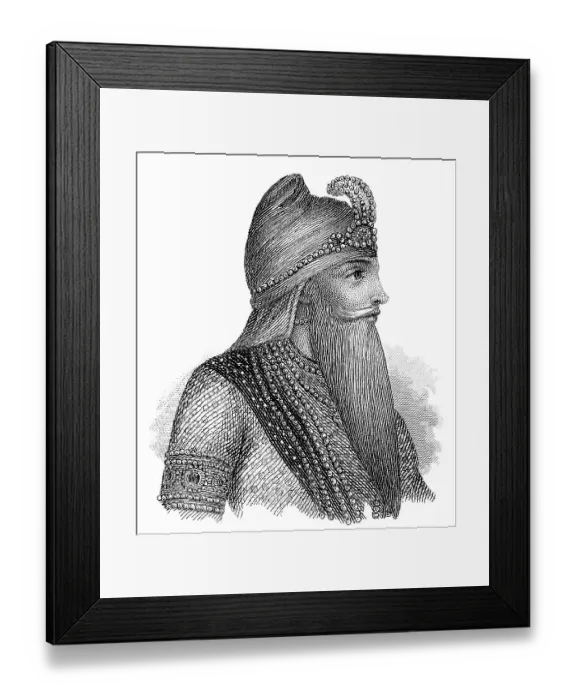 Framed Print : Maharaja Ranjit Singh, 1780 - 1839 Framed Print : Maharaja Ranjit Singh, 1780 - 1839