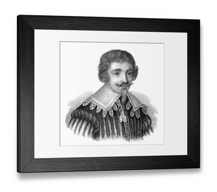 Framed Print : Martin Opitz von Boberfeld, 1597 - 1639