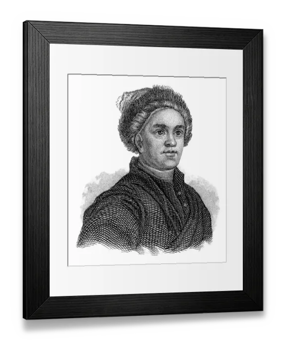 Framed Print : Portrait of William Hogarth, 1697 - 1764 Framed Print : Portrait of William Hogarth, 1697 - 1764