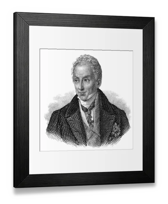 Framed Print : Prince Klemens Wenzel von Metternich