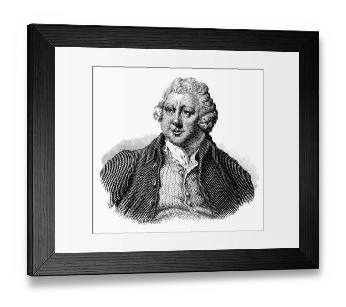 Framed Print : Portrait of Sir Richard Arkwright Framed Print : Portrait of Sir Richard Arkwright
