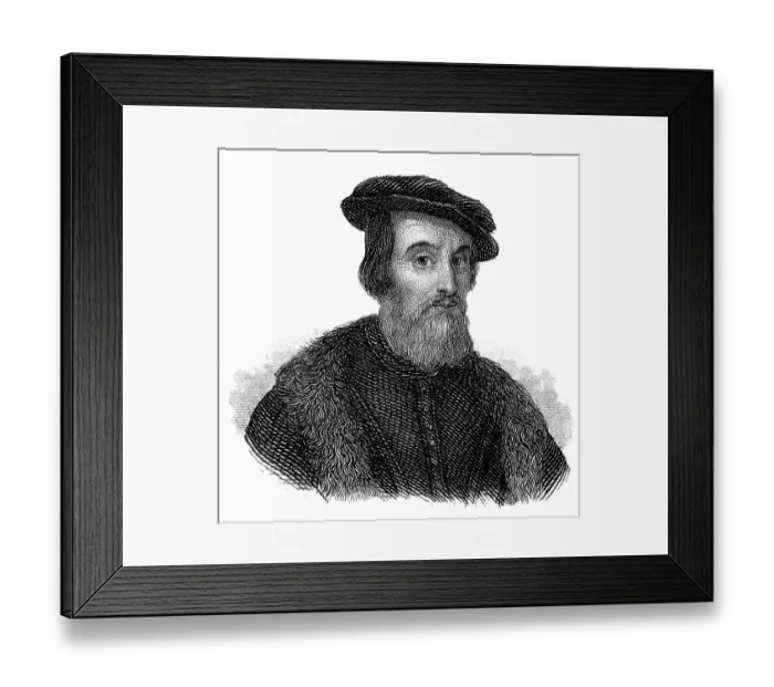 Framed Print : Portrait of Hernan Cortes de Monroy y Pizarro Framed Print : Portrait of Hernan Cortes de Monroy y Pizarro