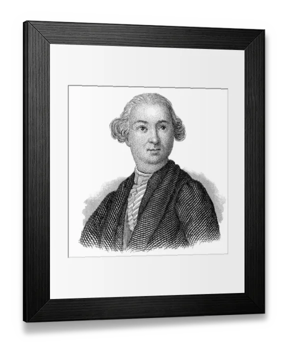 Framed Print : Portrait of Carlo Goldoni, 1707 - 1793 Framed Print : Portrait of Carlo Goldoni, 1707 - 1793