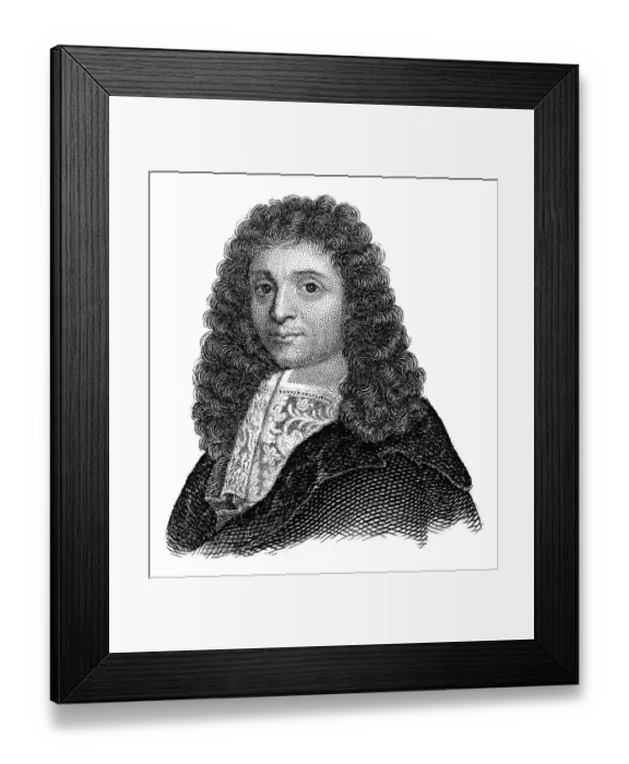 Framed Print : Portrait of Jean-Baptiste Colbert Framed Print : Portrait of Jean-Baptiste Colbert