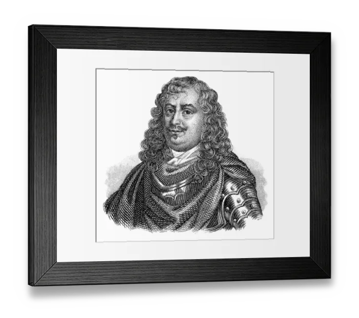 Framed Print : Portait of Lennart Torstensson Framed Print : Portait of Lennart Torstensson