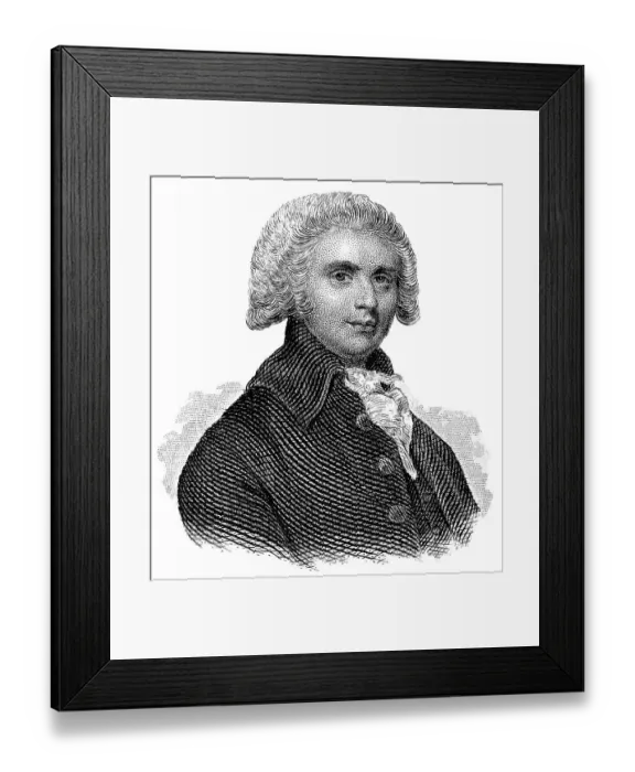 Framed Print : Portait of Thomas Erskine, 1st Baron Erskine