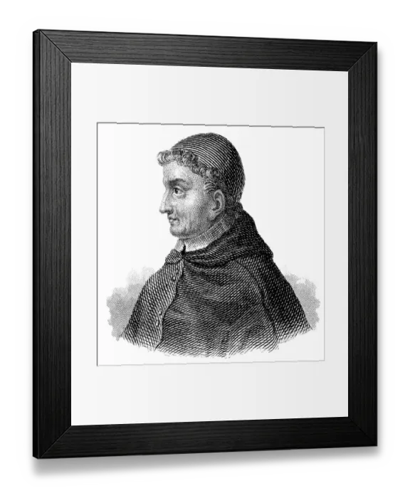 Framed Print : Portait of Francisco Jimenez de Cisneros or Ximenes de Cisneros