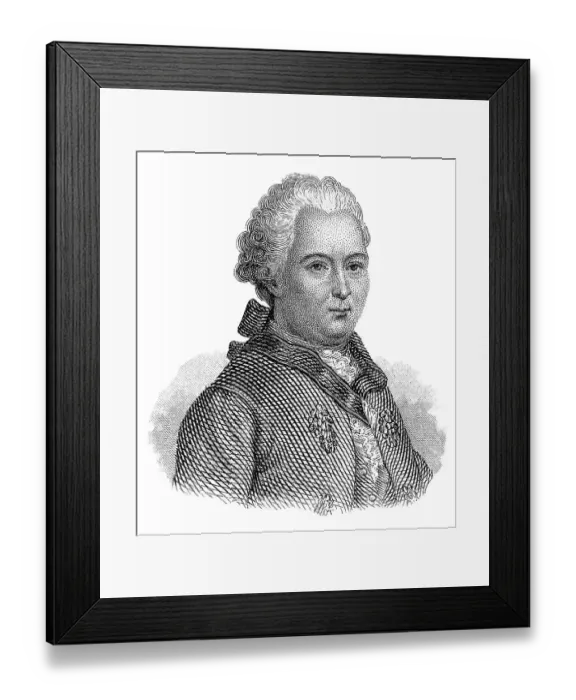 Framed Print : Christian Felix Weisse, 1726 - 1804 Framed Print : Christian Felix Weisse, 1726 - 1804