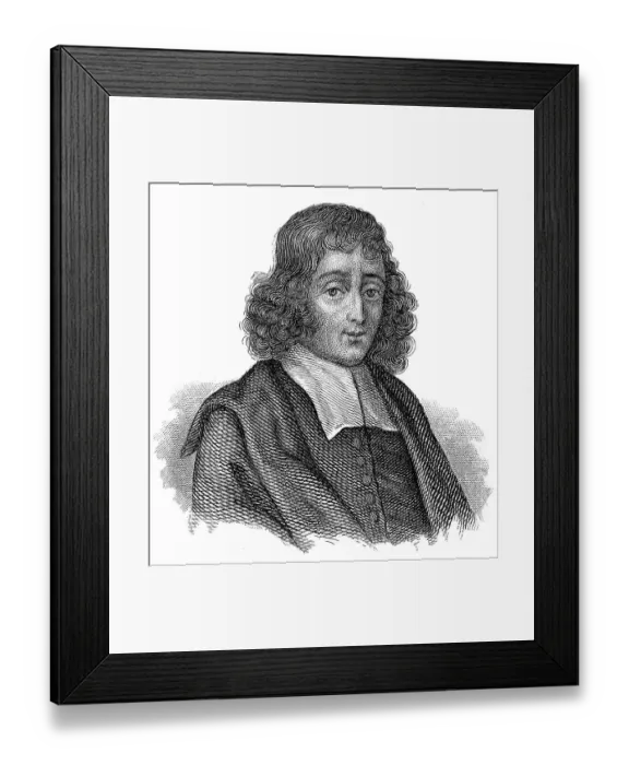 Framed Print : Portait of Baruch Spinoza, Benedito de Espinosa Framed Print : Portait of Baruch Spinoza, Benedito de Espinosa