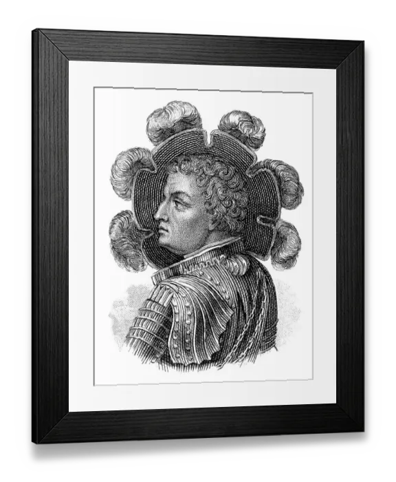 Framed Print : Portait of Franz von Sickingen Framed Print : Portait of Franz von Sickingen