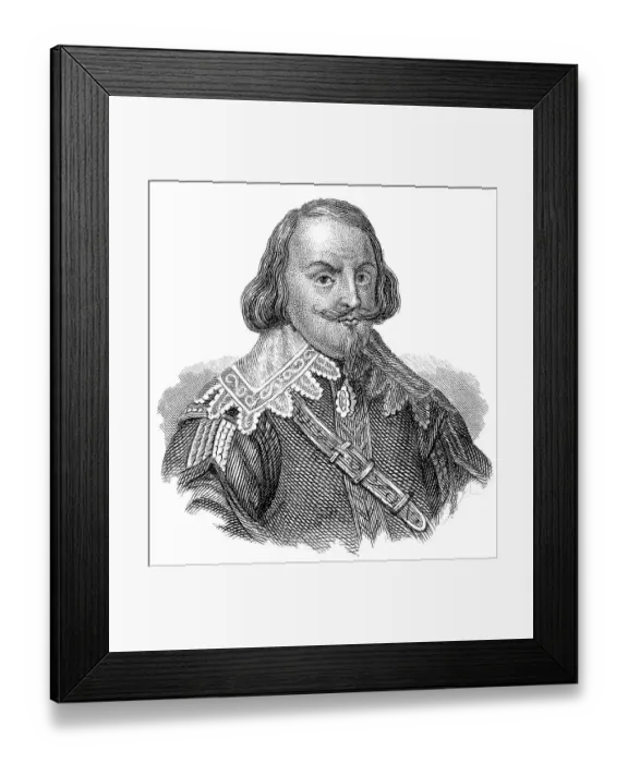 Framed Print : Portait of Johan Baner, 1596 - 1641 Framed Print : Portait of Johan Baner, 1596 - 1641