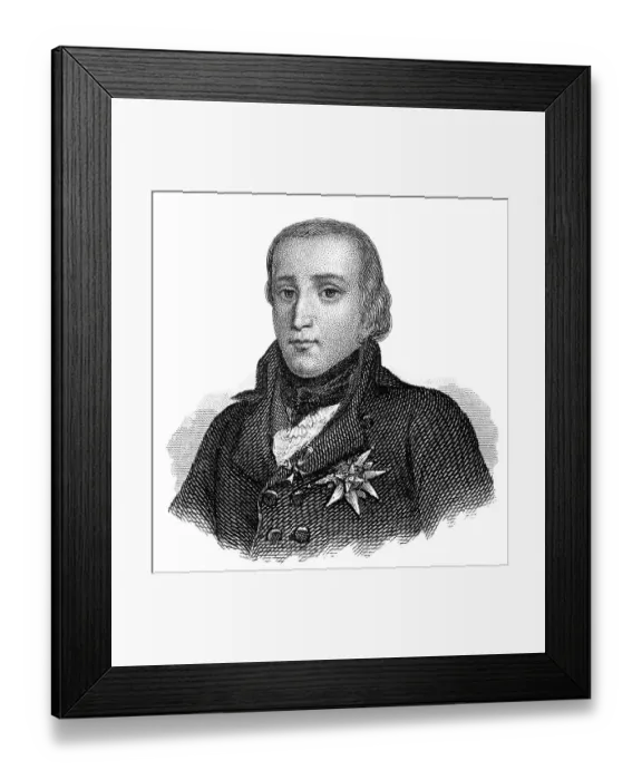 Framed Print : Louis Antoine de Bourbon, Duke of Enghien