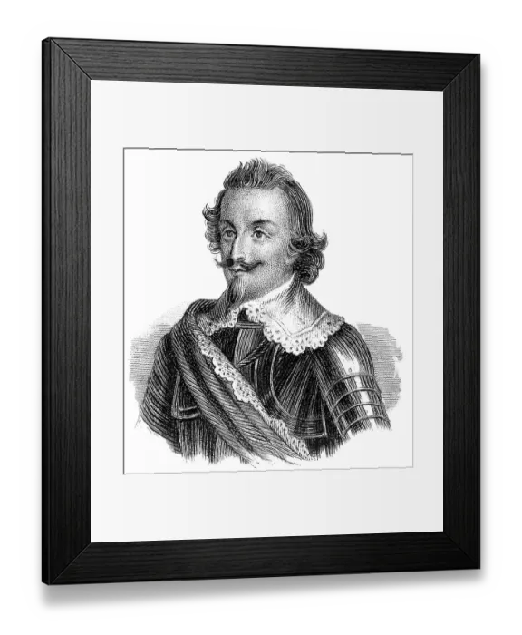 Framed Print : Gottfried Heinrich Graf zu Pappenheim
