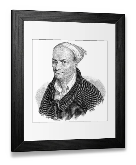 Framed Print : Portrait of Giovanni Battista Casti Framed Print : Portrait of Giovanni Battista Casti