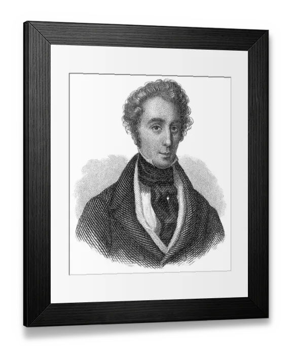 Framed Print : Portrait of Francisco de Paula Martinez de la Rosa y Berdejo