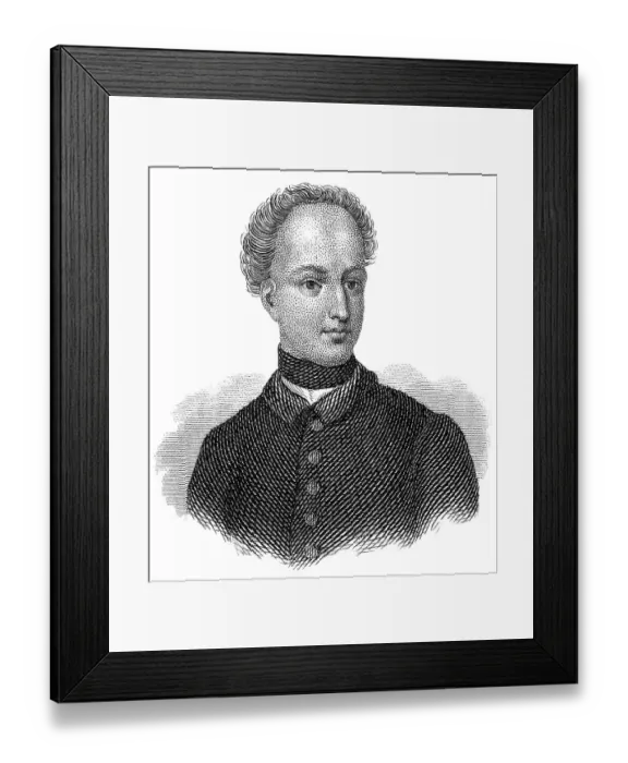 Framed Print : Portrait of Charles XII or Carl of Sweden Framed Print : Portrait of Charles XII or Carl of Sweden