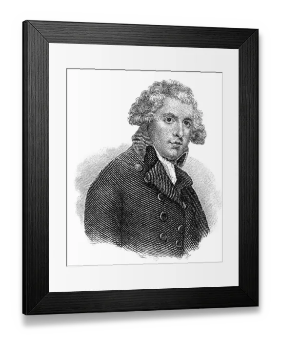 Framed Print : Richard Brinsley Sheridan, 1751 - 1816 Framed Print : Richard Brinsley Sheridan, 1751 - 1816