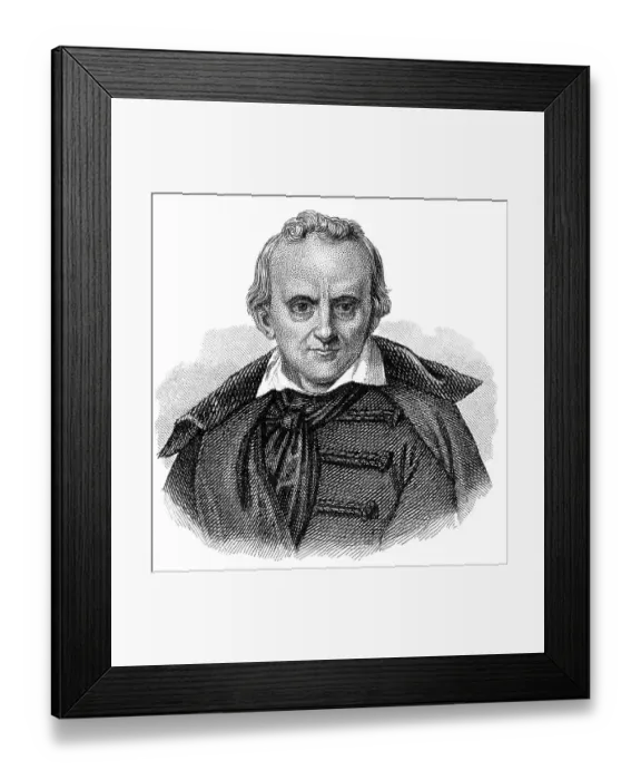 Framed Print : Portrait of Ferenc Kazinczy, 1759 - 1831 Framed Print : Portrait of Ferenc Kazinczy, 1759 - 1831
