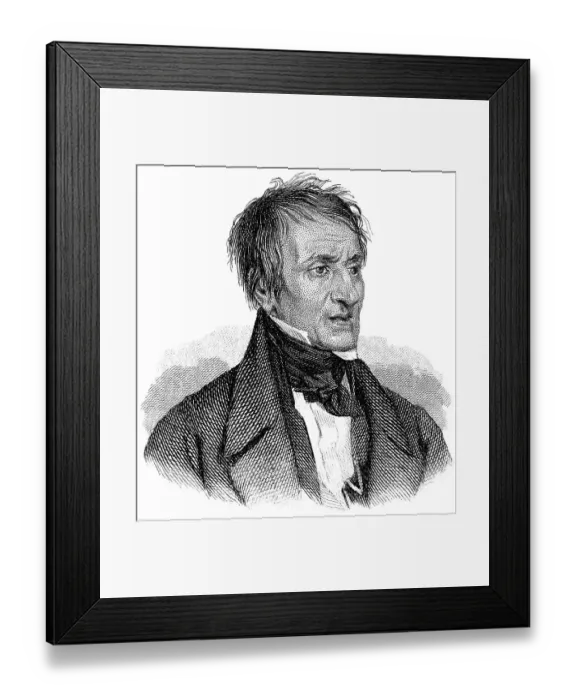 Framed Print : Portrait of Joseph Freiherr von Hammer-Purgstall Framed Print : Portrait of Joseph Freiherr von Hammer-Purgstall