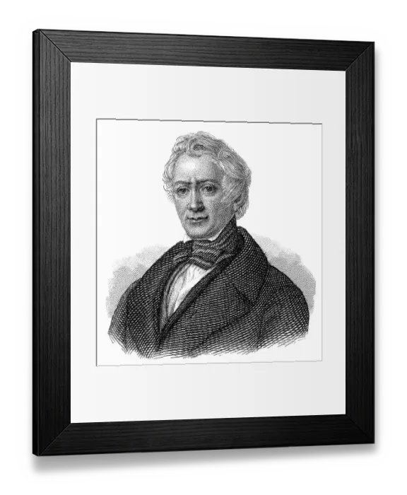 Framed Print : Friedrich Ludwig Georg von Raumer Framed Print : Friedrich Ludwig Georg von Raumer