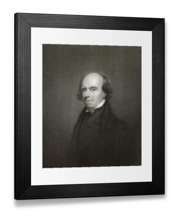 Framed Print : John Flaxman, 1755 -1826, a British sculptor and draughtsman Framed Print : John Flaxman, 1755 -1826, a British sculptor and draughtsman