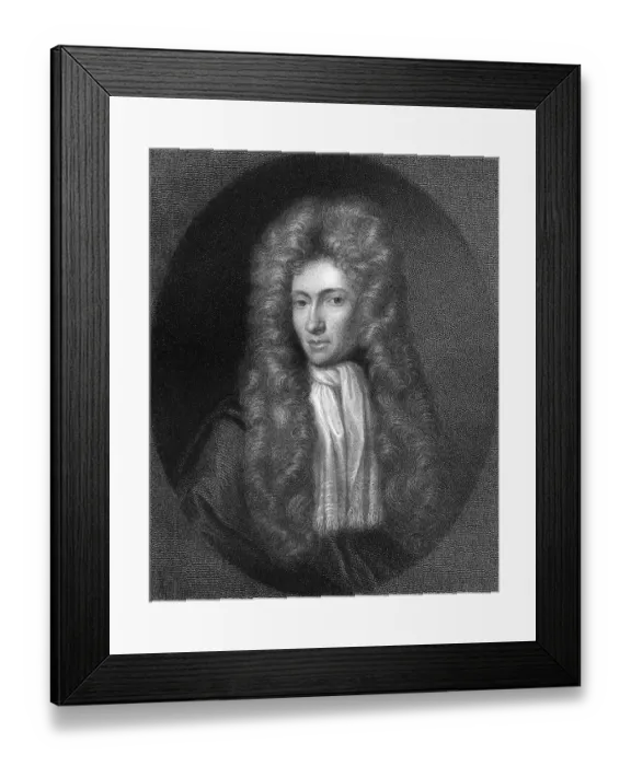 Framed Print : Robert Boyle, 1627-1691, an Anglo-Irish natural philosopher