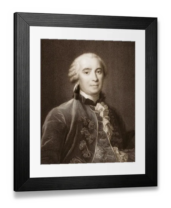 Framed Print : Georges Louis Marie Leclerc, Comte de Buffon Framed Print : Georges Louis Marie Leclerc, Comte de Buffon