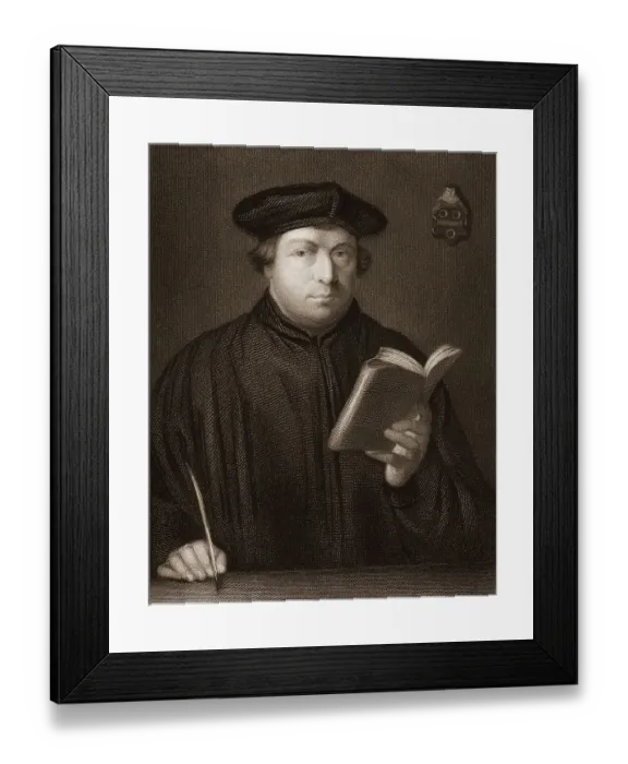 Framed Print : Martin Luther, 1483 - 1546, theologian and reformer
