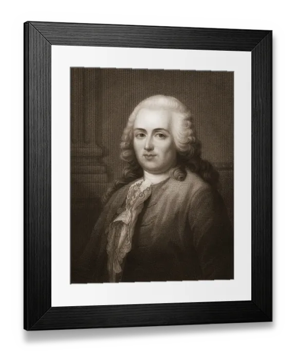 Framed Print : Portrait of Anne-Robert-Jacques Turgot Framed Print : Portrait of Anne-Robert-Jacques Turgot