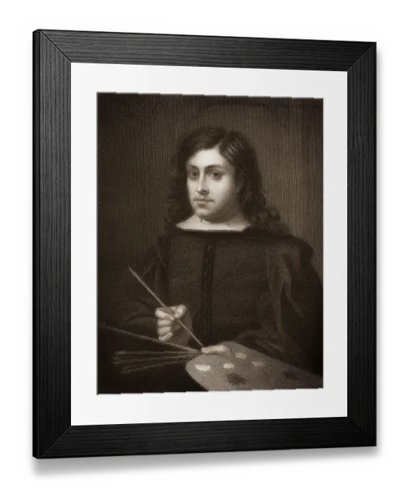 Framed Print : Portrait of Bartolome Esteban Murillo Framed Print : Portrait of Bartolome Esteban Murillo