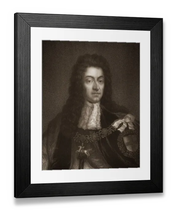 Framed Print : William III & II, 1650 - 1702, Prince of Orange Framed Print : William III & II, 1650 - 1702, Prince of Orange