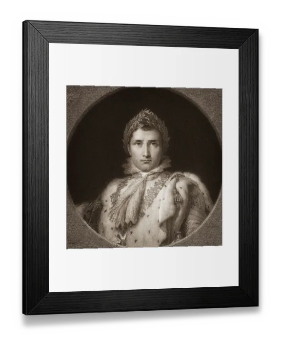 Framed Print : Napoleon Bonaparte, Emperor Napoleon I Framed Print : Napoleon Bonaparte, Emperor Napoleon I