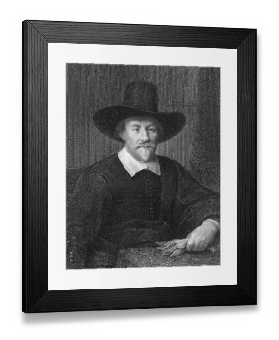 Framed Print : Hugo Grotius or Huigh or Hugo de Groot