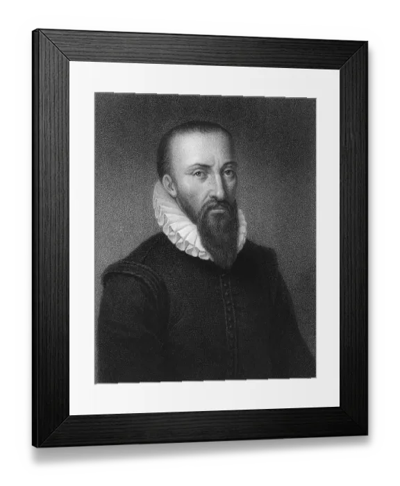 Framed Print : Ambroise Pare, c. 1510-1590, a French barber surgeon