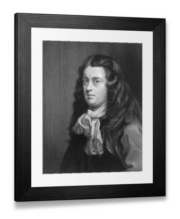 Framed Print : Robert Blake, 1599 - 1657, an English admiral