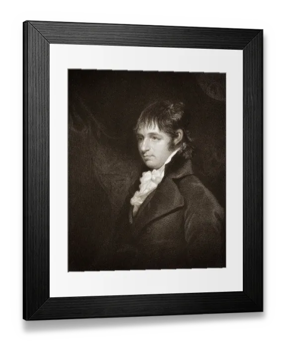 Framed Print : Richard Porson, 1759-1808, an English classical scholar