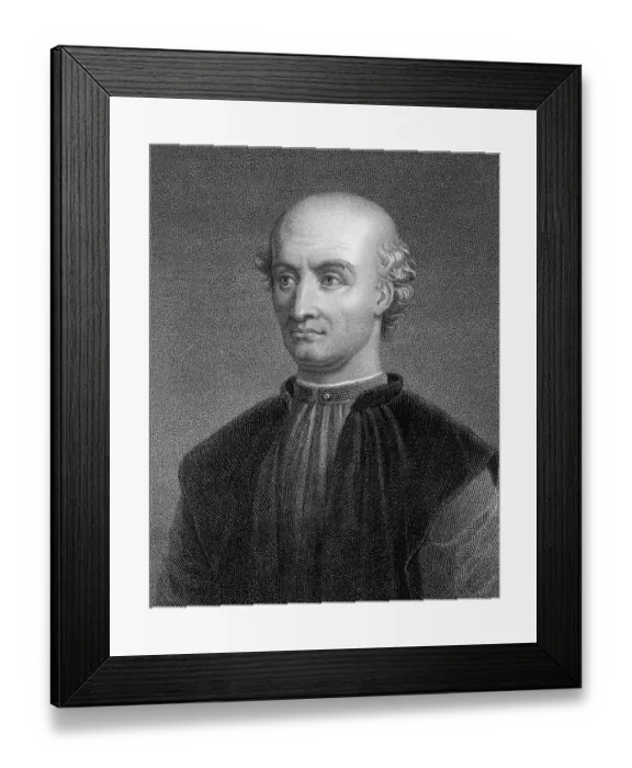 Framed Print : Donato Bramante, 1444 - 1514, an Italian architect of the Renaissance